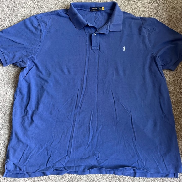 Polo by Ralph Lauren Royal Blue Men's Polo Shirt - Picture 1 of 2